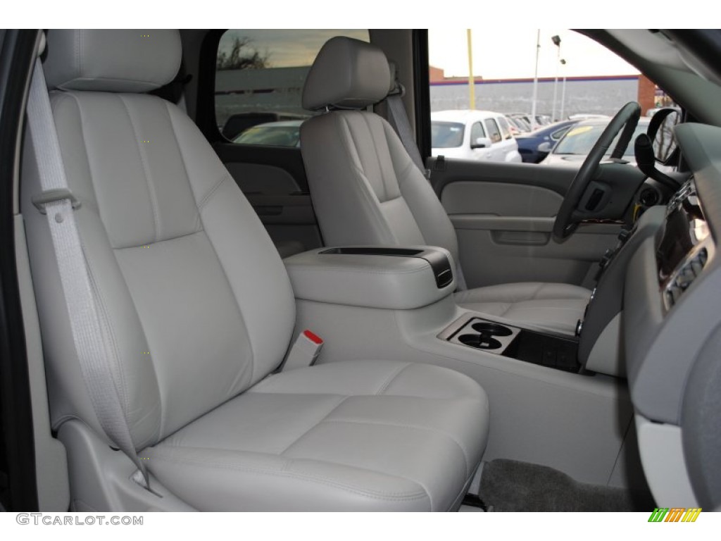 2011 Tahoe LT 4x4 - Black / Light Titanium/Dark Titanium photo #10
