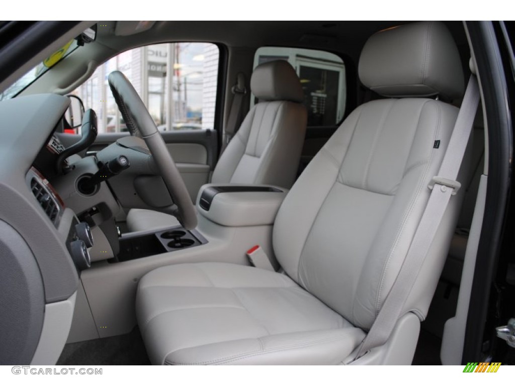 2011 Tahoe LT 4x4 - Black / Light Titanium/Dark Titanium photo #12