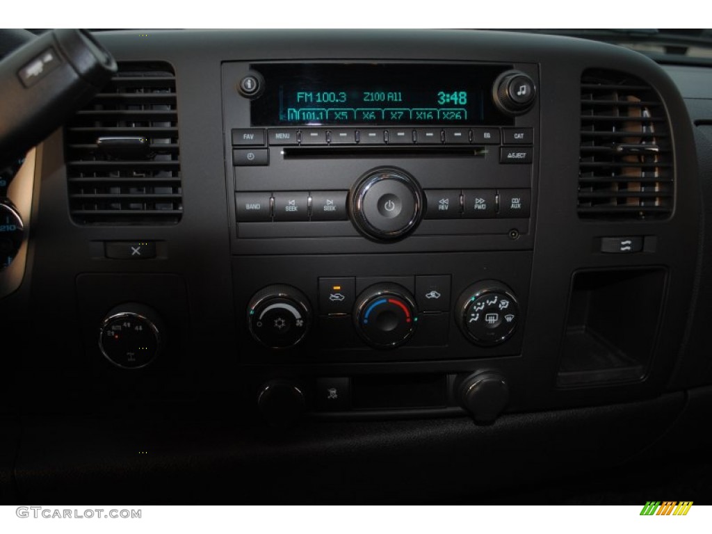 2009 Silverado 1500 LT Extended Cab 4x4 - Blue Granite Metallic / Ebony photo #13