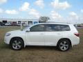 2009 Blizzard White Pearl Toyota Highlander Sport  photo #5