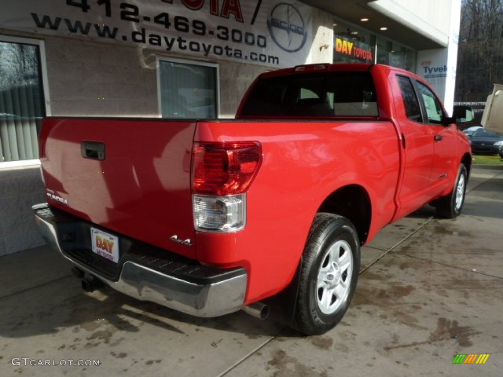 2012 Tundra Double Cab 4x4 - Radiant Red / Graphite photo #2