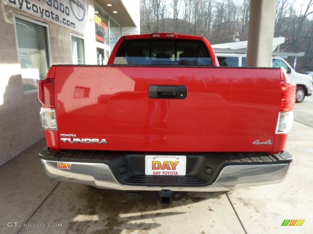 2012 Tundra Double Cab 4x4 - Radiant Red / Graphite photo #3