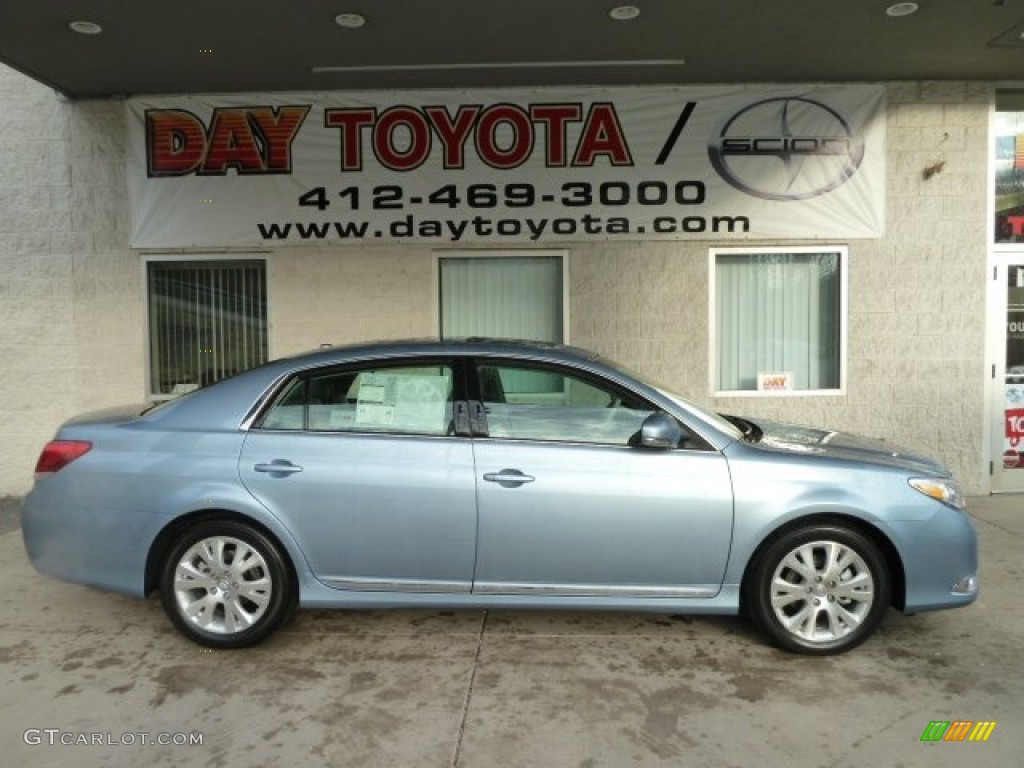 2012 Avalon  - Zephyr Blue Metallic / Light Gray photo #1