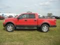 Bright Red 2008 Ford F150 FX4 SuperCrew 4x4 Exterior