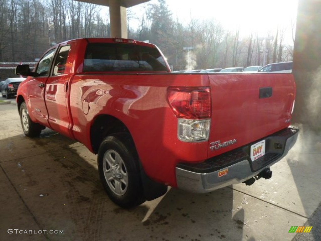 2012 Tundra Double Cab 4x4 - Radiant Red / Graphite photo #3