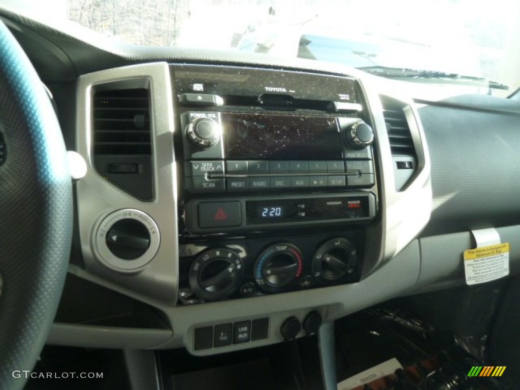 2012 Tacoma V6 TRD Double Cab 4x4 - Magnetic Gray Mica / Graphite photo #13