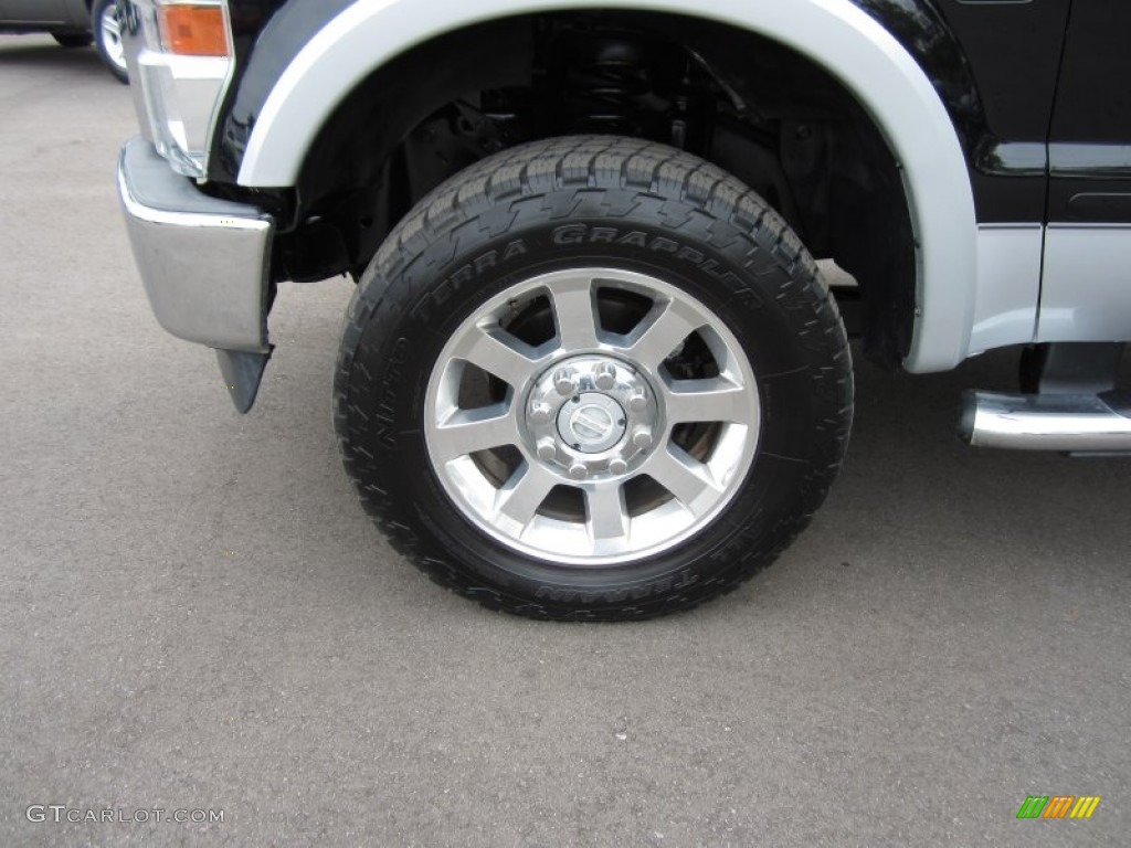2008 Ford F250 Super Duty Lariat Crew Cab 4x4 Wheel Photo #57975119