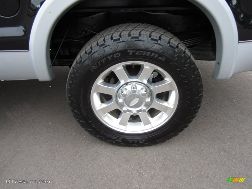 2008 Ford F250 Super Duty Lariat Crew Cab 4x4 Wheel Photo #57975125