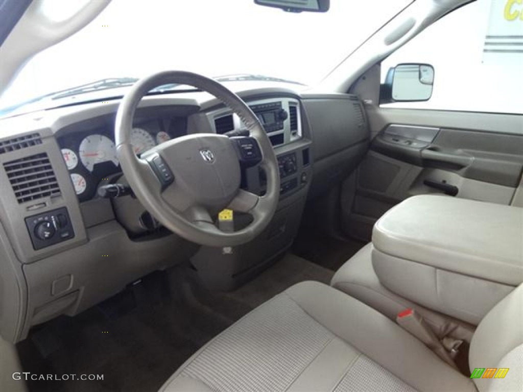 Khaki Interior 2009 Dodge Ram 2500 Lone Star Quad Cab Photo #57975170