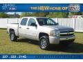 Silver Birch Metallic 2008 Chevrolet Silverado 1500 LS Crew Cab 4x4