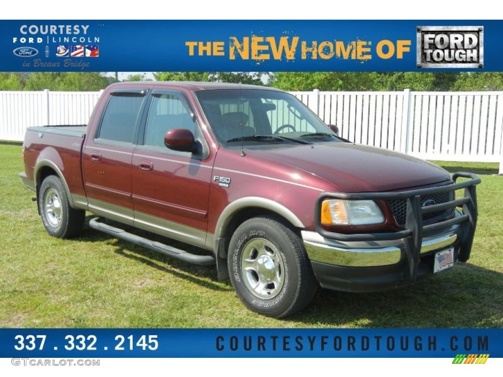 Burgundy Red Metallic Ford F150