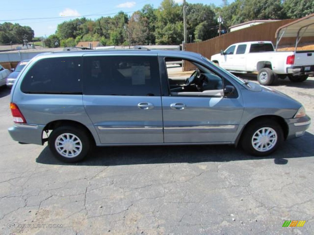 2000 Medium Steel Blue Metallic Ford Windstar SE 57970052 Photo 3