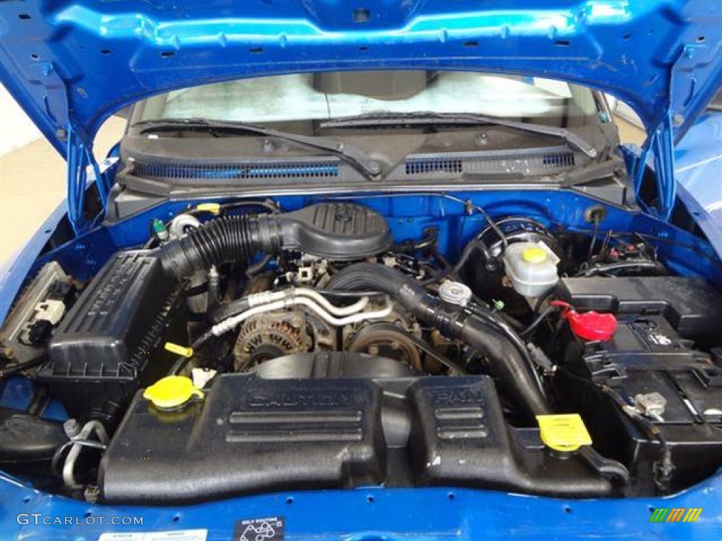 2001 Dodge Dakota Sport Club Cab 4x4 3.9 Liter OHV 12-Valve V6 Engine Photo #57976350