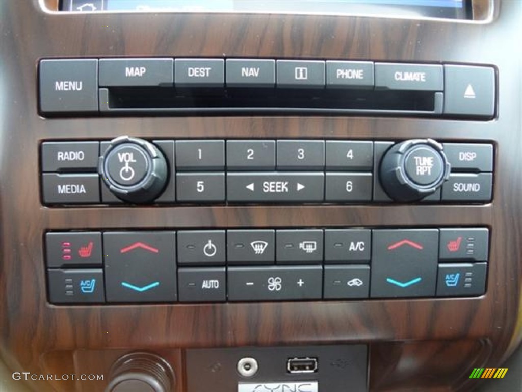 2012 Ford F150 Lariat SuperCrew Controls Photo #57976625
