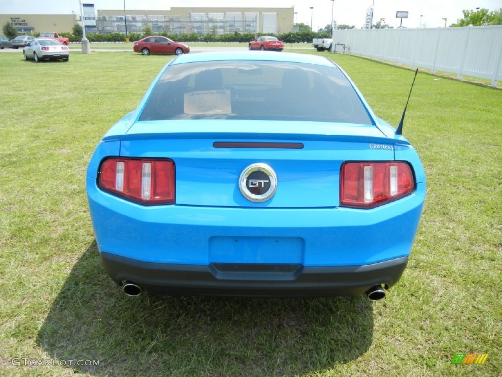 2010 Mustang GT Coupe - Grabber Blue / Charcoal Black photo #3