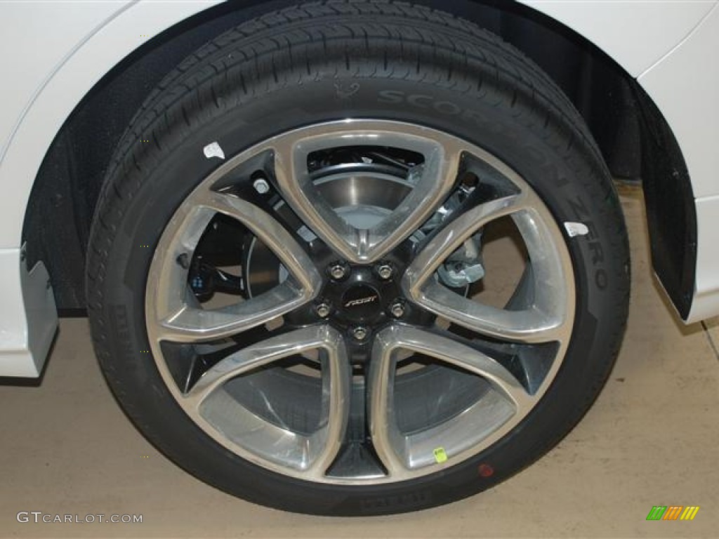 2012 Edge Sport - White Platinum Metallic Tri-Coat / Charcoal Black/Silver Smoke Metallic photo #7