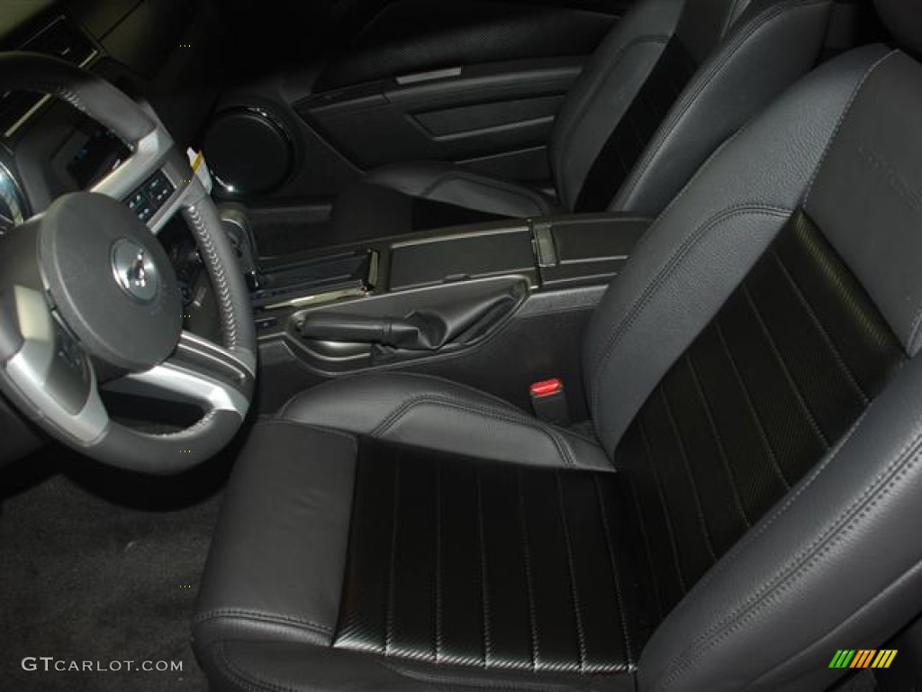 Charcoal Black/Carbon Black Interior 2012 Ford Mustang C/S California Special Coupe Photo #57977315