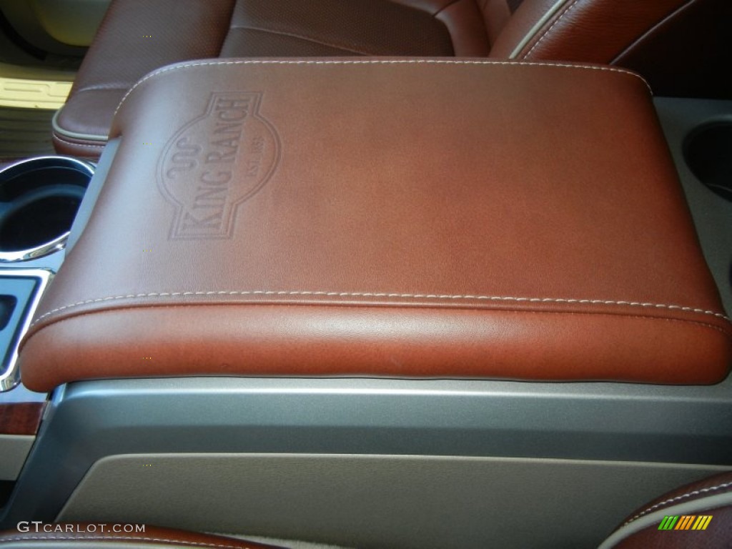 2010 F150 King Ranch SuperCrew 4x4 - Royal Red Metallic / Chapparal Leather photo #24