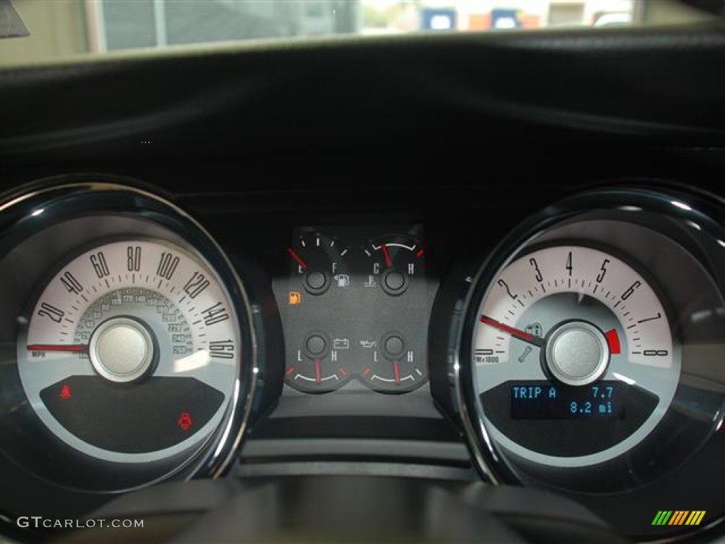 2012 Ford Mustang C/S California Special Coupe Gauges Photo #57977369