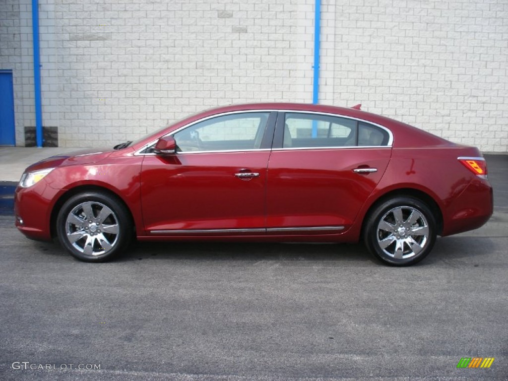 Red Jewel Tintcoat 2010 Buick LaCrosse CXL AWD Exterior Photo #57977438