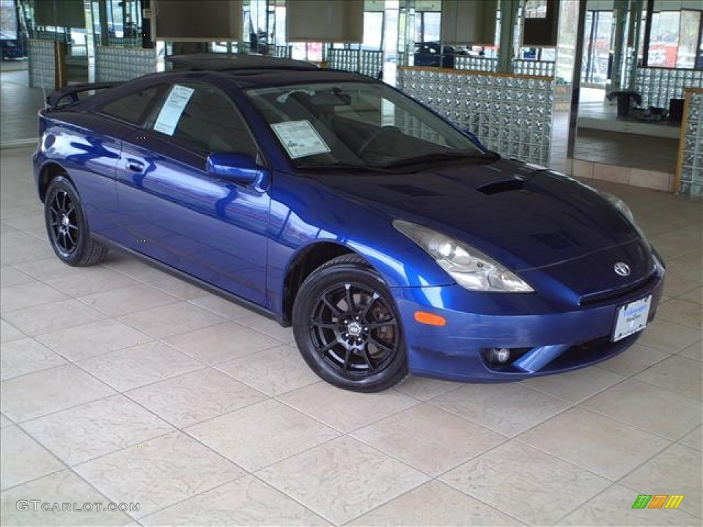 2003 Celica GT - Spectra Blue Mica / Black/Silver photo #5