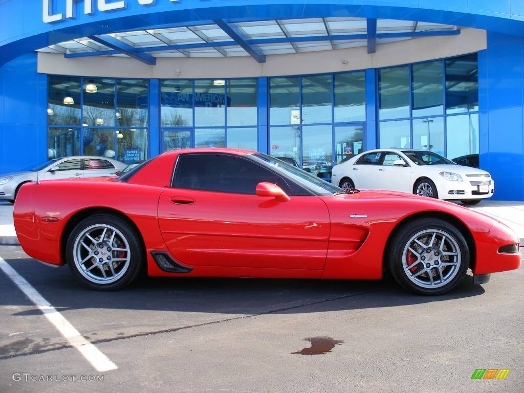 2001 Corvette Z06 - Torch Red / Black photo #1