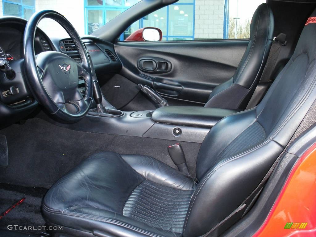 Black Interior 2001 Chevrolet Corvette Z06 Photo 57978272