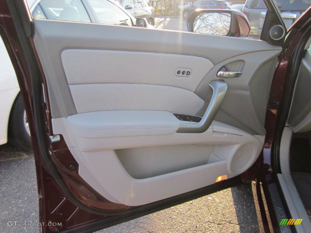 2010 Acura RDX SH-AWD Taupe Door Panel Photo #57978812