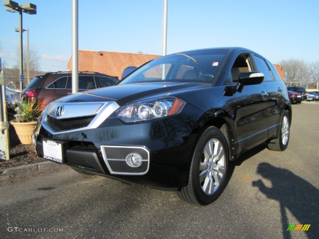 2010 RDX SH-AWD - Crystal Black Pearl / Taupe photo #1