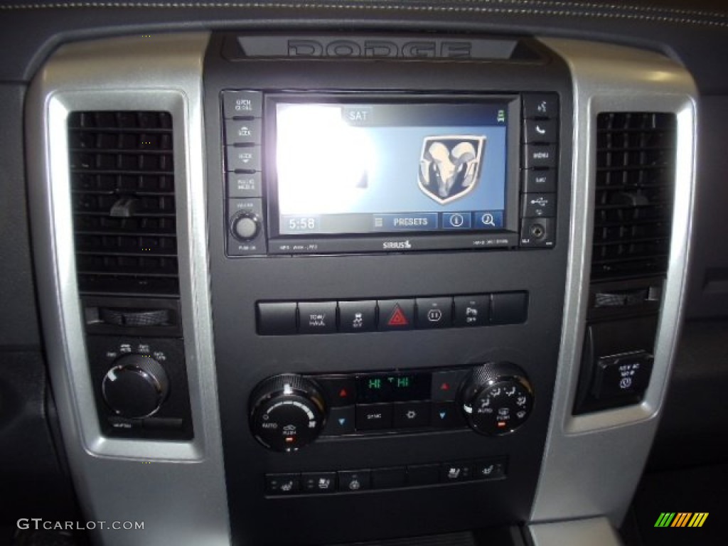 2012 Ram 1500 Sport Crew Cab 4x4 - Black / Dark Slate Gray photo #14