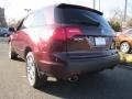 2009 Dark Cherry Pearl Acura MDX   photo #6