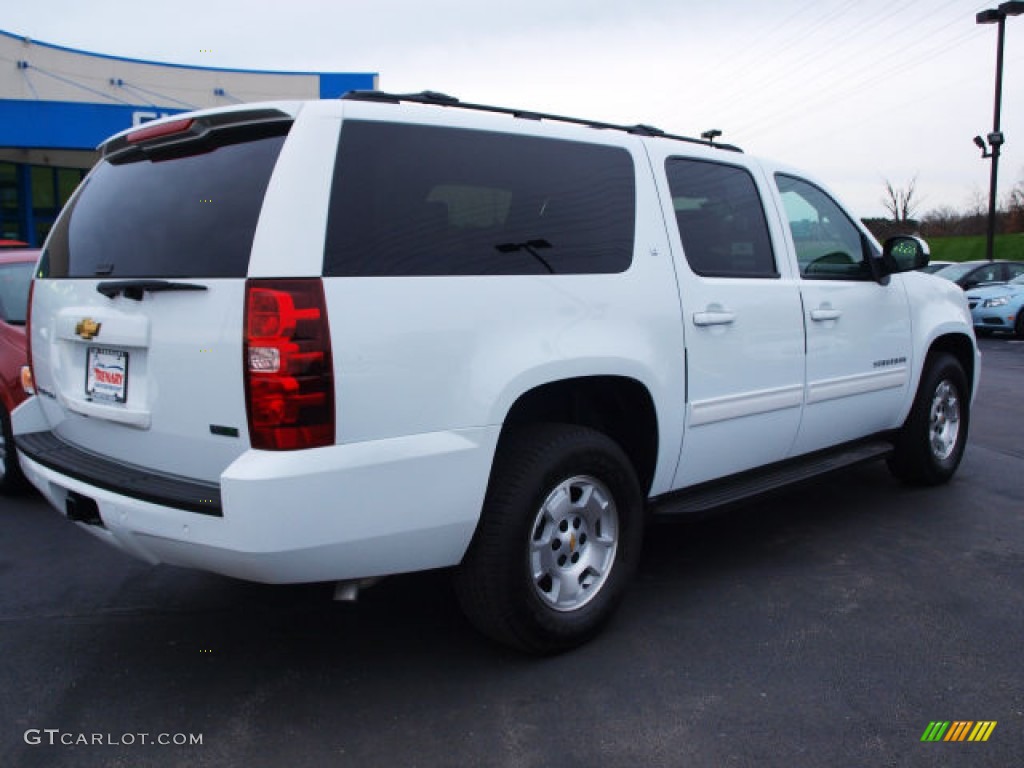 2011 Suburban LT - Summit White / Light Titanium/Dark Titanium photo #3