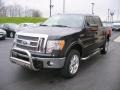 Tuxedo Black Metallic 2011 Ford F150 Lariat SuperCrew 4x4 Exterior