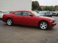 2010 Inferno Red Crystal Pearl Dodge Charger R/T  photo #2
