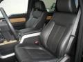 Black 2011 Ford F150 Lariat SuperCrew 4x4 Interior Color