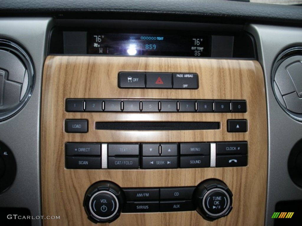 2011 Ford F150 Lariat SuperCrew 4x4 Controls Photo #57981688