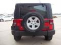2008 Flame Red Jeep Wrangler X 4x4  photo #22