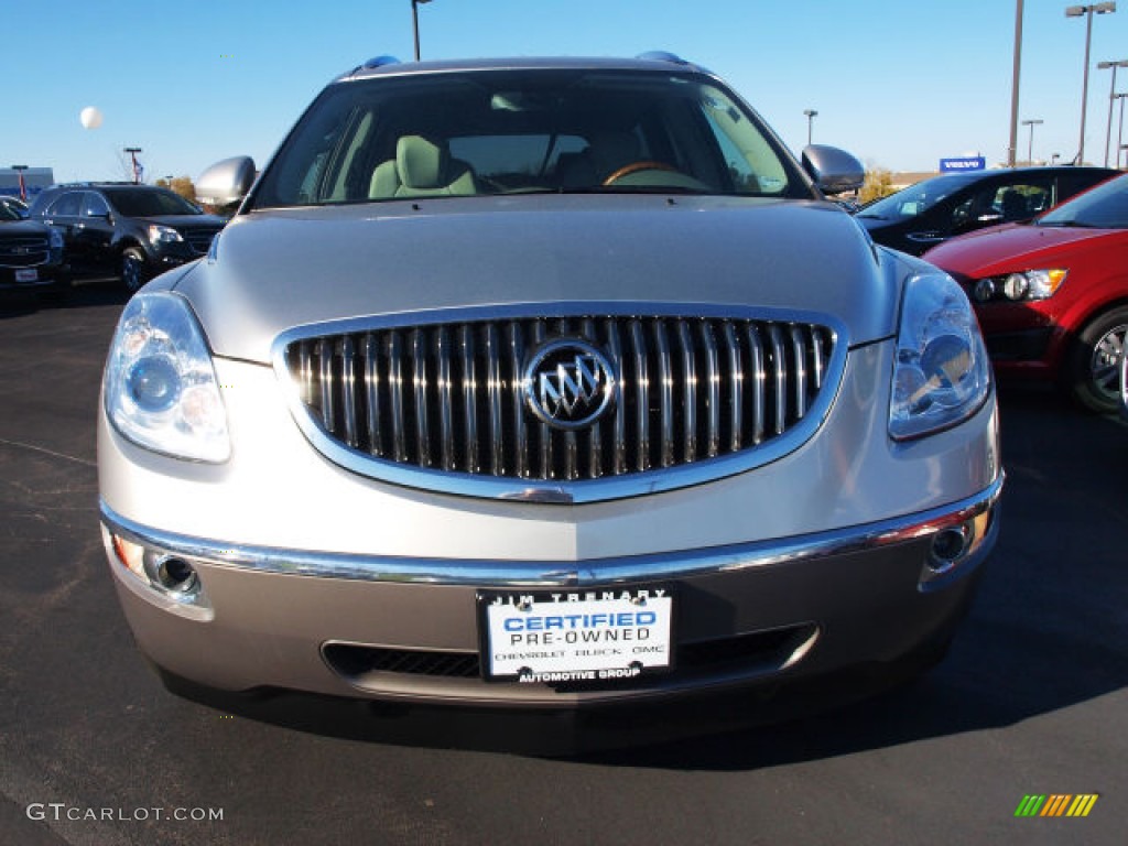 2008 Enclave CXL AWD - Platinum Metallic / Titanium/Dark Titanium photo #8