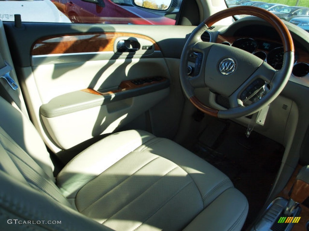 2008 Enclave CXL AWD - Platinum Metallic / Titanium/Dark Titanium photo #11