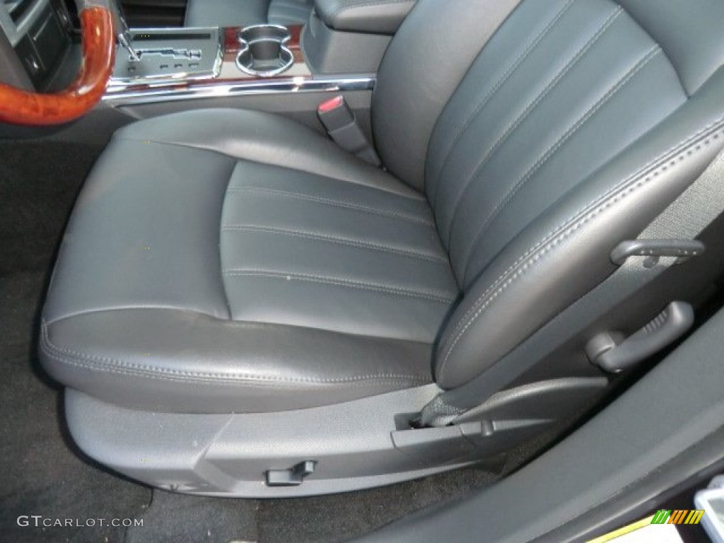 Dark Slate Gray Interior 2010 Chrysler 300 C HEMI Photo #57982418