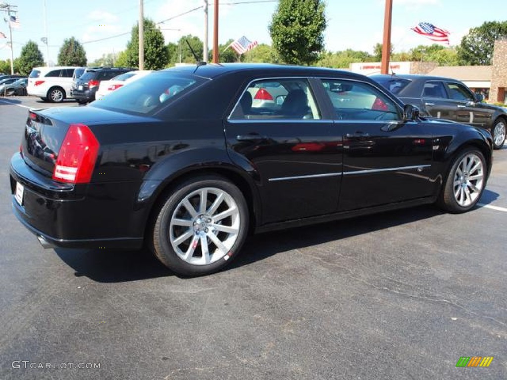 Brilliant Black Crystal Pearl 2008 Chrysler 300 C SRT8 Exterior Photo #57982655