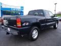 2006 Deep Blue Metallic GMC Sierra 1500 SLE Extended Cab 4x4  photo #3