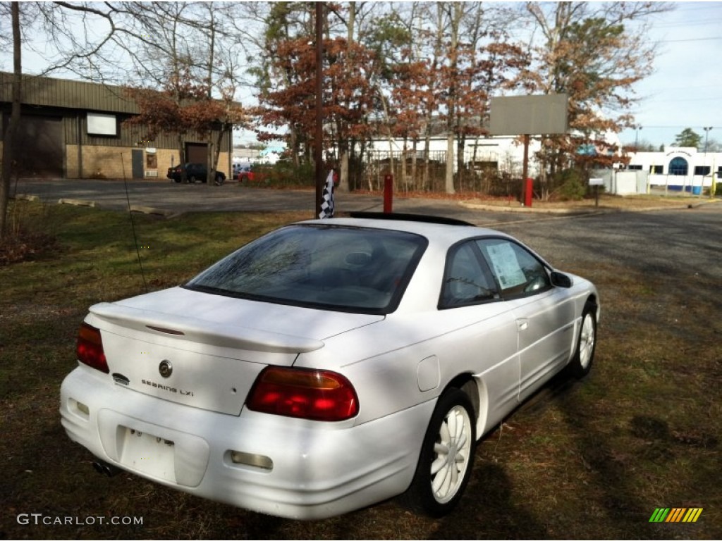 1999 Sebring LXi Coupe - Black Clearcoat / Agate photo #7