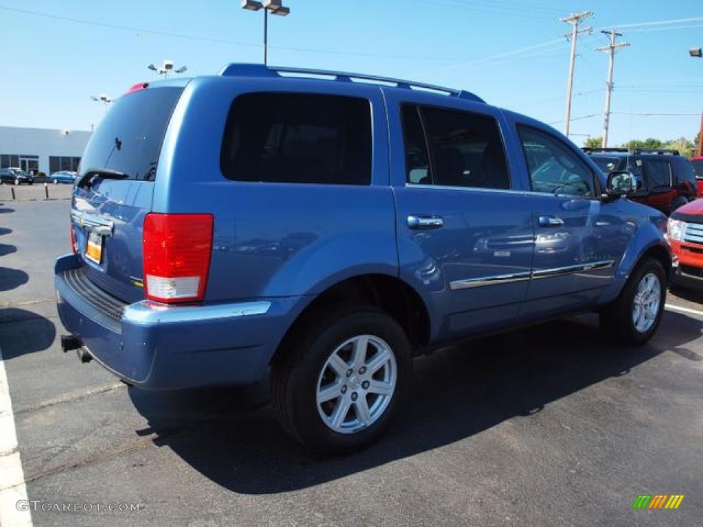 2007 Aspen Limited 4WD - Marine Blue Pearl / Dark Slate Gray/Light Slate Gray photo #3