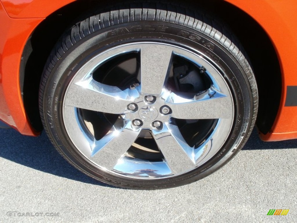 2008 Charger R/T Daytona - HEMI Orange Pearl / Dark Slate Gray photo #2