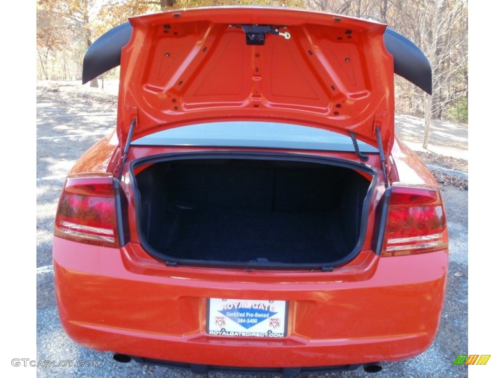 2008 Charger R/T Daytona - HEMI Orange Pearl / Dark Slate Gray photo #26