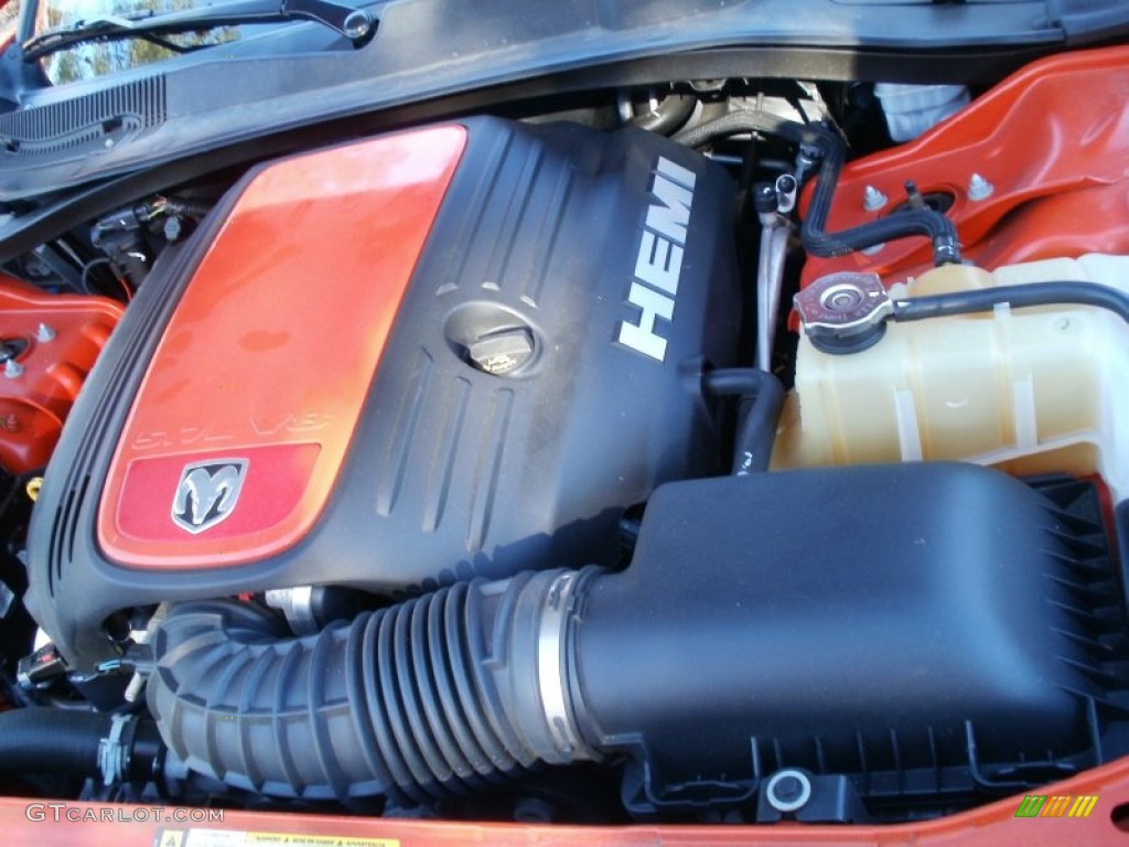 2008 Charger R/T Daytona - HEMI Orange Pearl / Dark Slate Gray photo #27