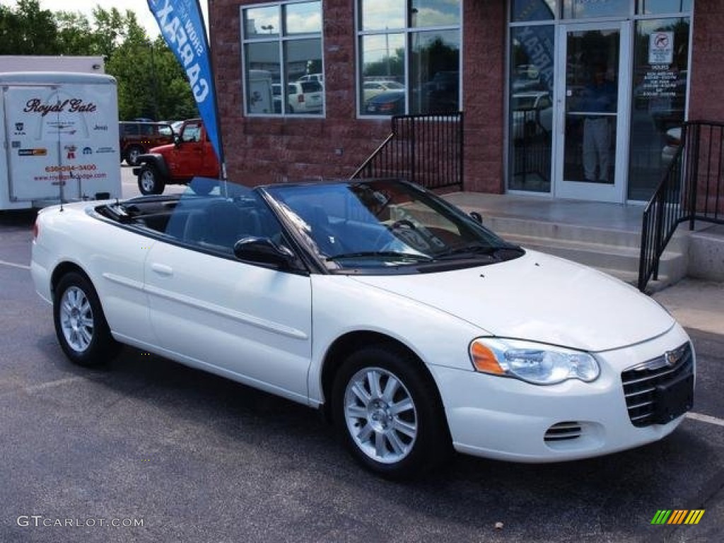 2005 Sebring GTC Convertible - Stone White / Dark Slate Gray photo #1