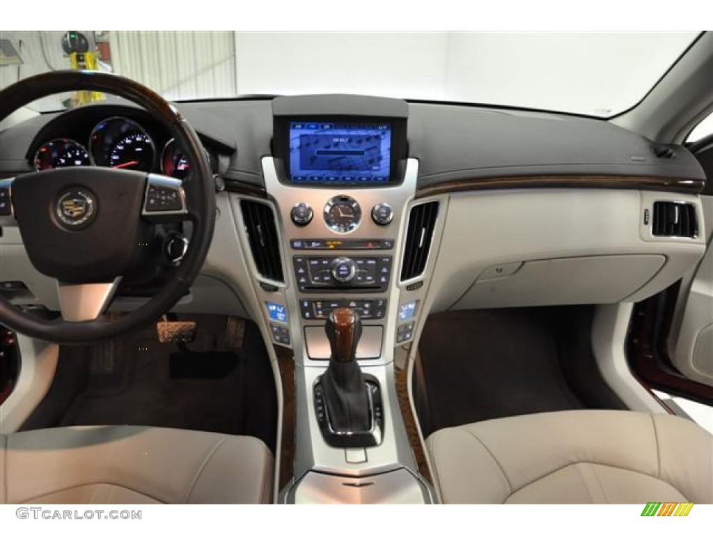 2011 Cadillac CTS 3.0 Sedan Light Titanium/Ebony Dashboard Photo #57984995