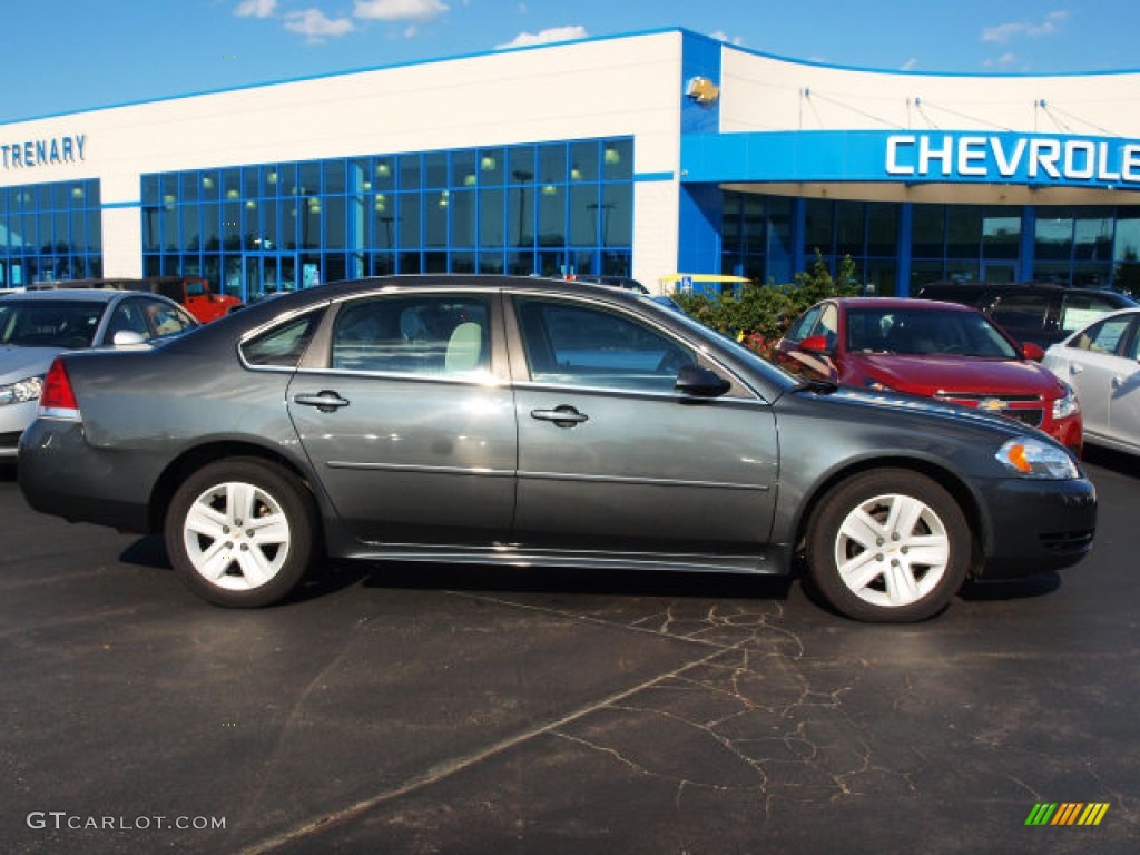 2010 Impala LS - Cyber Gray Metallic / Gray photo #1